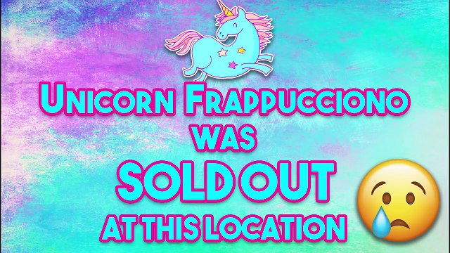 Starbucks UNICORN FRAPPUCCINO Taste Test!