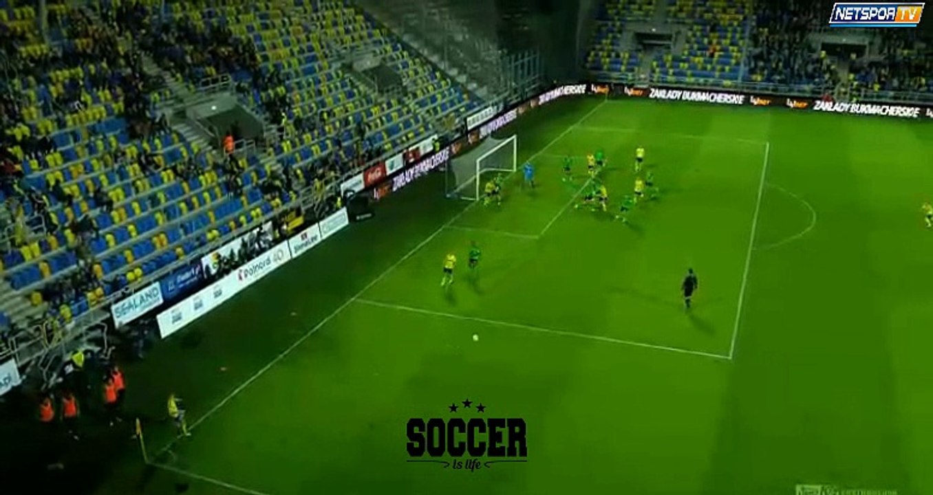 Rafal Siemaszko Goal HD - Arka Gdynia	1-0	Leczna 12.05.2017