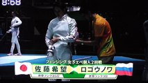 リオ❗️ママさん惜しくもベスト８:佐藤希望選手[30] ３回戦ではロンドンオリンピックの金メダリストに勝ったよ