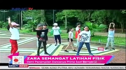 Demi Penampilan Dancenya yang Prima, Zara Leola Semangat Jalani Latihan Fisik