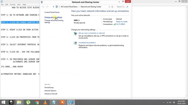 Unblock blocked sites
