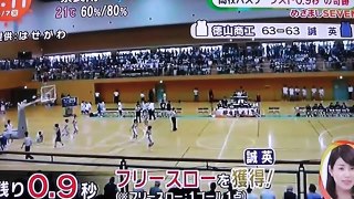残り０,９秒からの奇跡の勝利❗️山口県インターハイ出場をかけた女子バスケ決勝での出来事