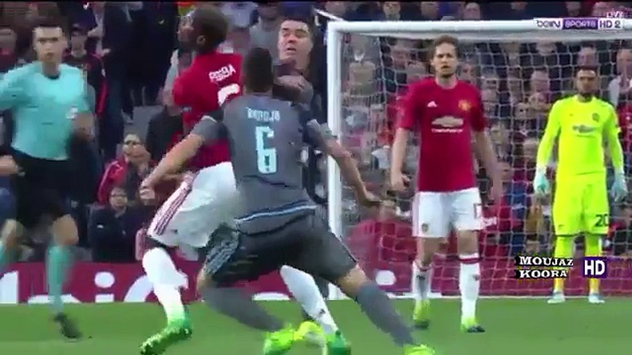اهداف وملخص مباراة  مانشستر يونايتد 1 - 1  سيلتا فيغو 11 / 5 / 2017  الدوري الاوروبي