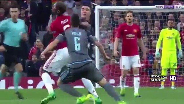 اهداف وملخص مباراة مانشستر يونايتد 1 - 1 سيلتا فيغو 11 / 5 / 2017 الدوري الاوروبي