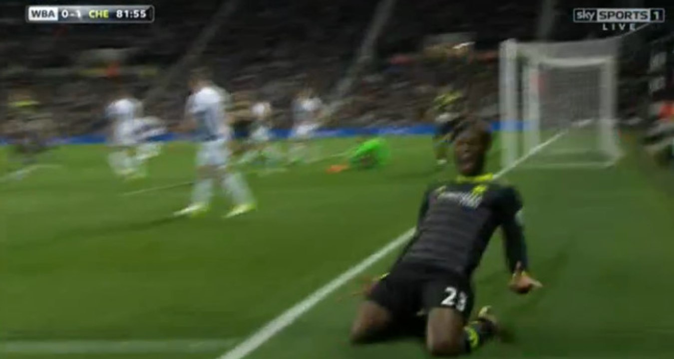 Michy Batshuayi Goal HD - West Bromwich Albion 0-1 Chelsea - 12.05.2017