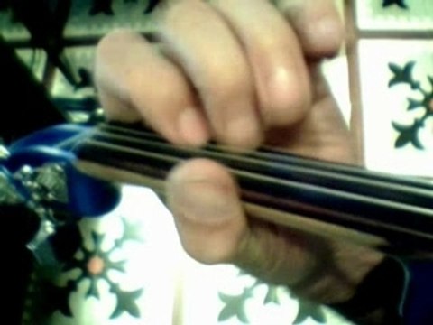 Violon bleu : Les yeux noirs, dirk eyes gipsy violin