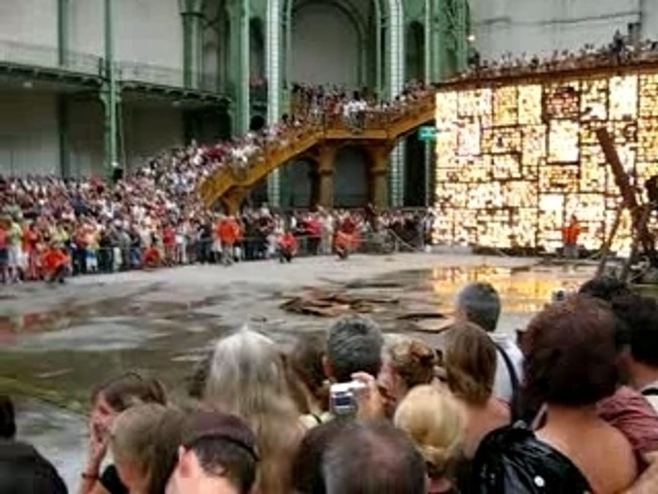 Catapultage de Piano au Grand Palais