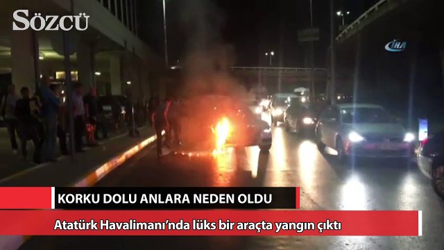 Atatürk Havalimanı’nda korku dolu anlar