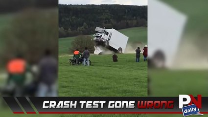 A Crash Test Gone Very Wrong