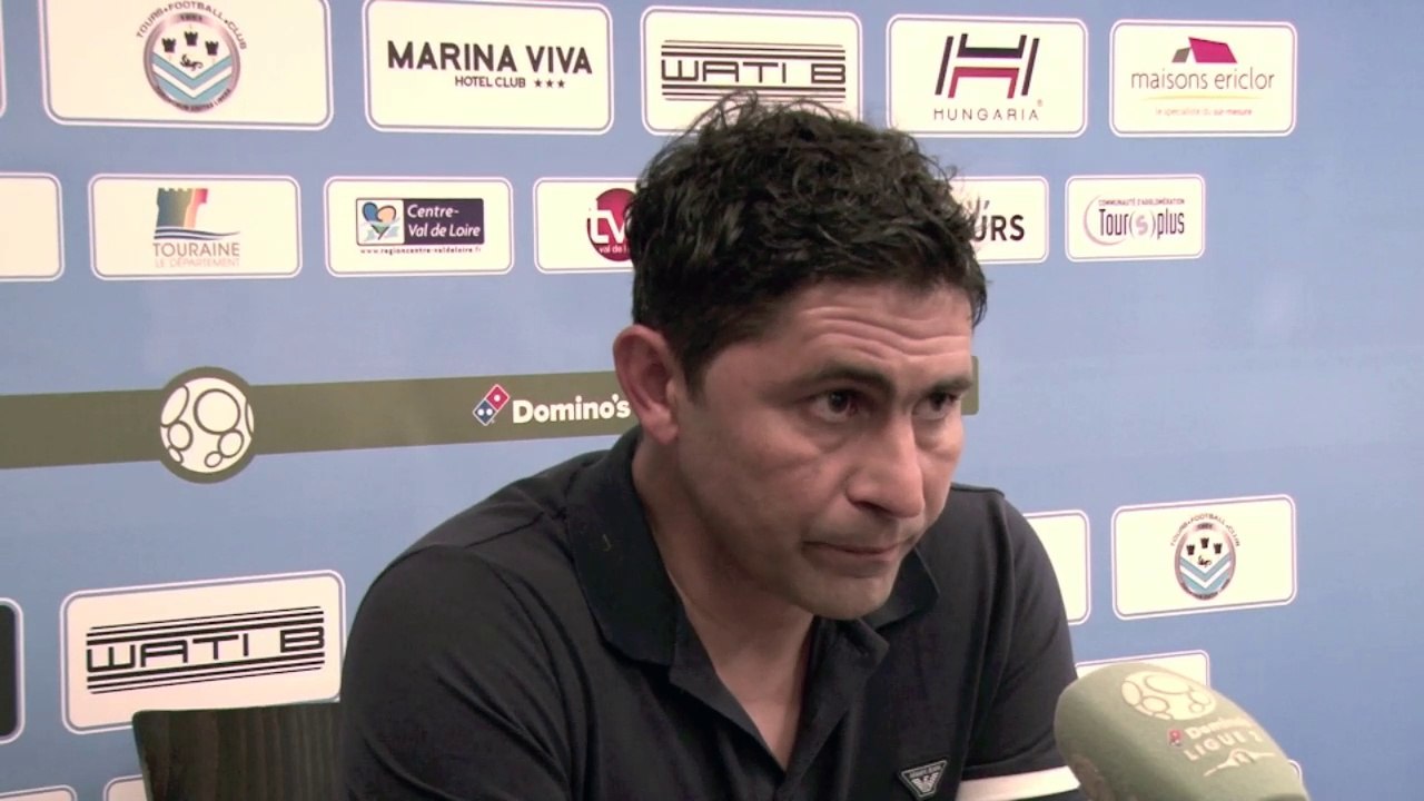 Après Tours - HAC (0-4), réaction d'Oswald Tanchot
