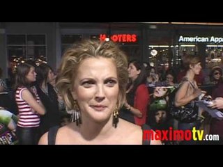 Drew Barrymore Interview at "WHIP IT" Premiere September 29, 2009