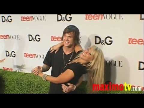 Chelsie Hightower & Louie Vito at Teen Vogue Young Hollywood Party