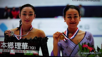 全日本GP SP 本郷理華１９歳長い手足から繰り出される圧巻の演技