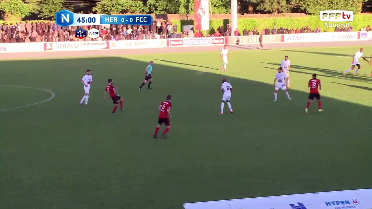 Belle action en fin de 1ère mi-temps