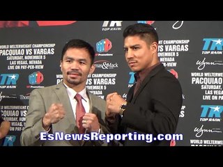 MANNY PACQUIAO VS JESSIE VARGAS PRESS CONFERENCE - EsNews Boxing