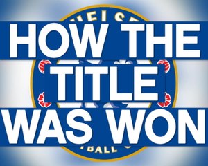 How Chelsea won the title: part 1