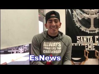 leo santa cruz on being a promoter when fighters win and lose - EsNews Boxing