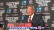 BOB ARUM EXPLAINS WHY NOVEMBER 5TH WILL BE A 