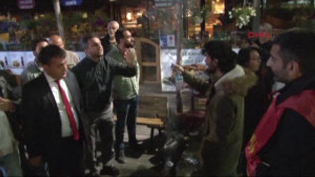 Ankara - Açlık Grevine Destek Veren Gruba Polis Müdahalesi