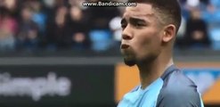 Gol de Gabriel Jesus - Manchester City 2 x 1 Leicester City (13.05.2017)