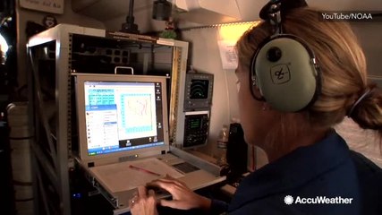The purpose behind the 'Hurricane Hunters'