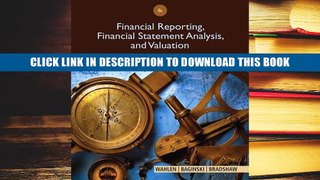 [PDF] Full Download Financial Reporting, Financial Statement Analysis and Valuation Read Online