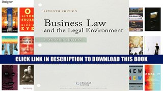 [PDF] Full Download Business Law and the Legal Environment, Standard Edition Read Popular