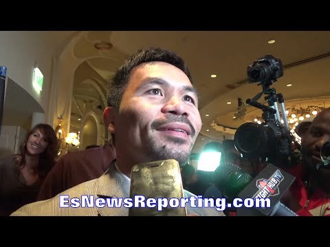MANNY PACQUIAO WELCOMES CONOR MCGREGOR INTO BOXING; SAYS FIGHT WITH MCGREGOR POSSIBLE
