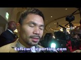 AN HONEST PACQUIAO BELIEVES IN HIS 