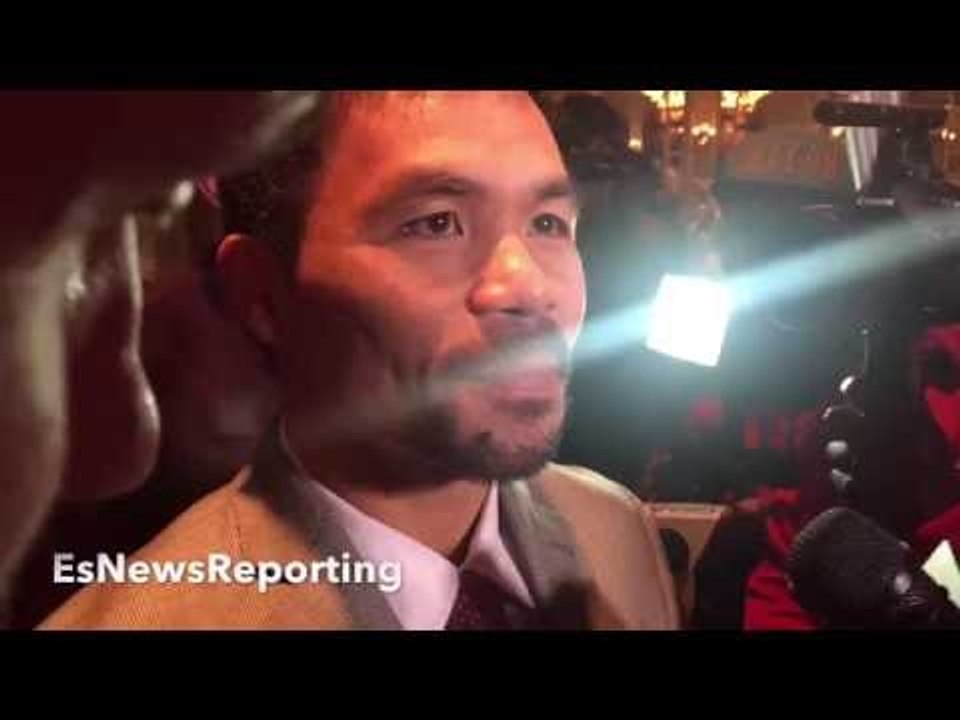 EPIC: PACQUIAO DOWN TO FIGHT MCGREGOR "RULES OF BOXING...HOW CAN YOU FIGHT SHARK IN OCEAN?" NO MMA!!