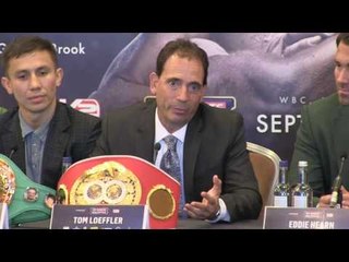 Gebbay Golovkin vs Kell Brook Press Conference EsNews Boxing