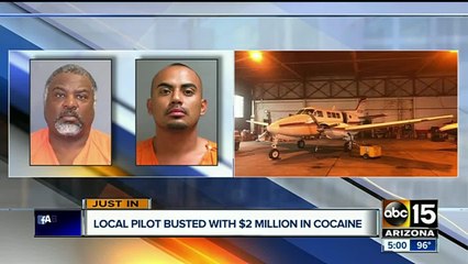Tempe flight instructor arrested for having $2 million in cocaine on plane
