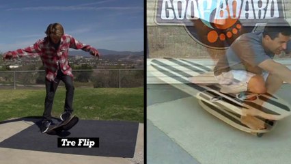 Goofboard Balance Boards vs. Syck Trix Ollie Trainer