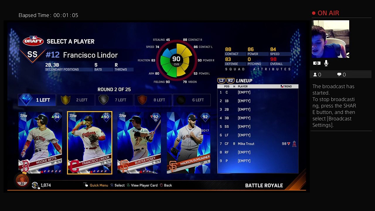 Draft|MLB THE SHOW 17 (74)