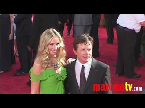 Michael J Fox & Tracy Pollan at 2009 PRIMETIME EMMY AWARDS