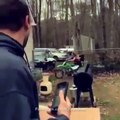 Hilarious Dirt Bike Whiskey Throttle At Its Finest..