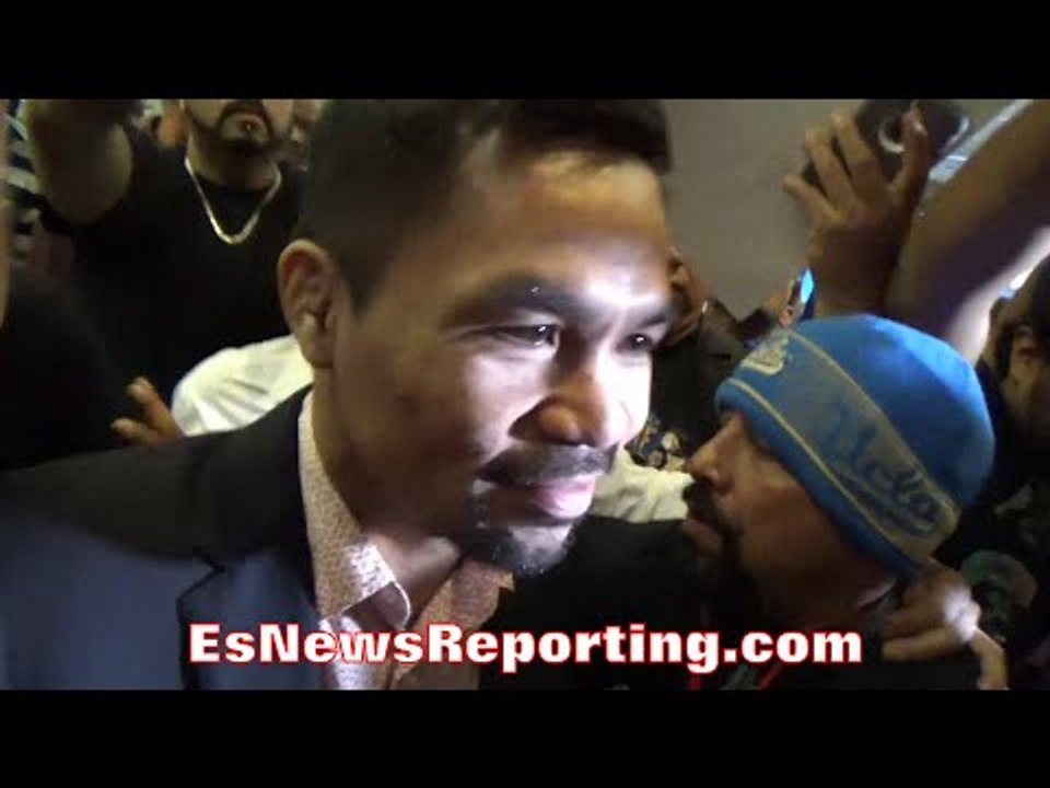 ALL HELL BREAKS LOOSE AS MANNY PACQUIAO LANDS IN LOS ANGELES IN SEARCH OF JESSIE VARGAS!!