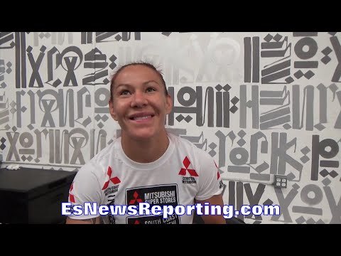 CRIS CYBORG EXPLAINS WHY CANELO VS MCGREGOR IS GREAT IDEA CYBORG REVEALS POSSIBLE JUMP INTO BOXING