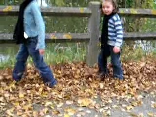 Quel plaisir de shooter dans les feuilles mortes.....