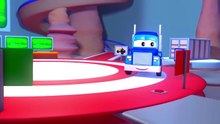 Super Truck et la petite voiture rose  à Car City _   Dessin animé pour les e