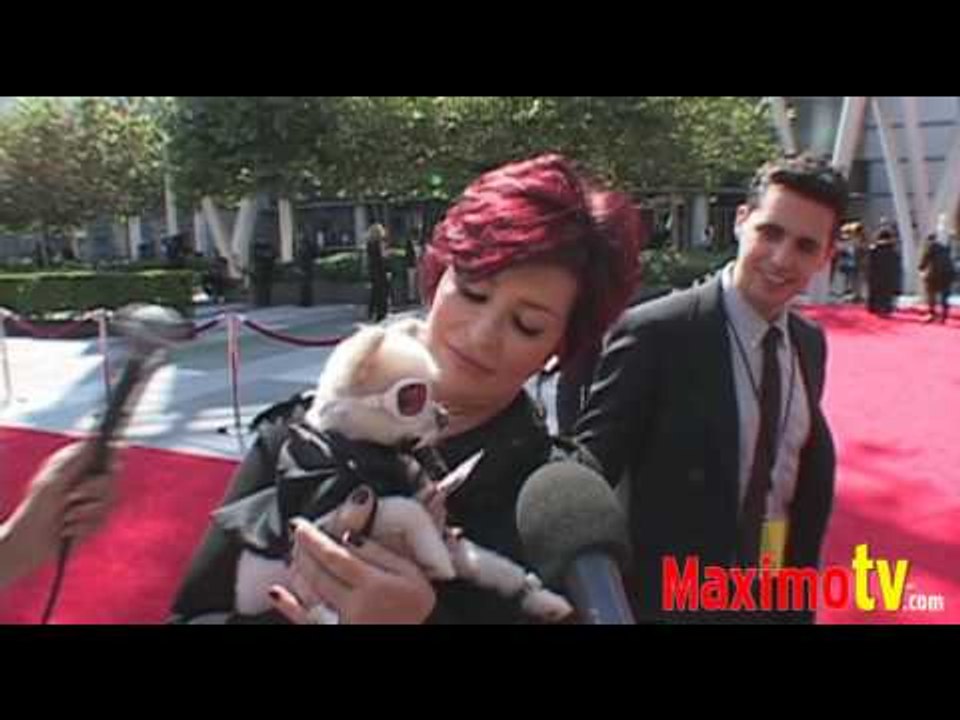 SHARON OSBOURNE Interview Primetime Creative Arts Emmy Awards