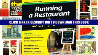[Epub] Full Download Running a Restaurant For Dummies Ebook Online