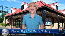Lil' John's Big & Tall Men's Clothing & Alteration Shop Pensacola Amazing 5 Star Review by Mary A.