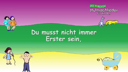 Du musst nicht immer Erster sein - D