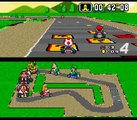 Super Mario Kart (SNES) 100cc Mushroom Cup Round 1 and 2