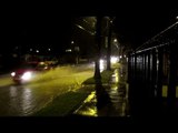 Torrential Rain in Coquimbo Turns Street Into a River