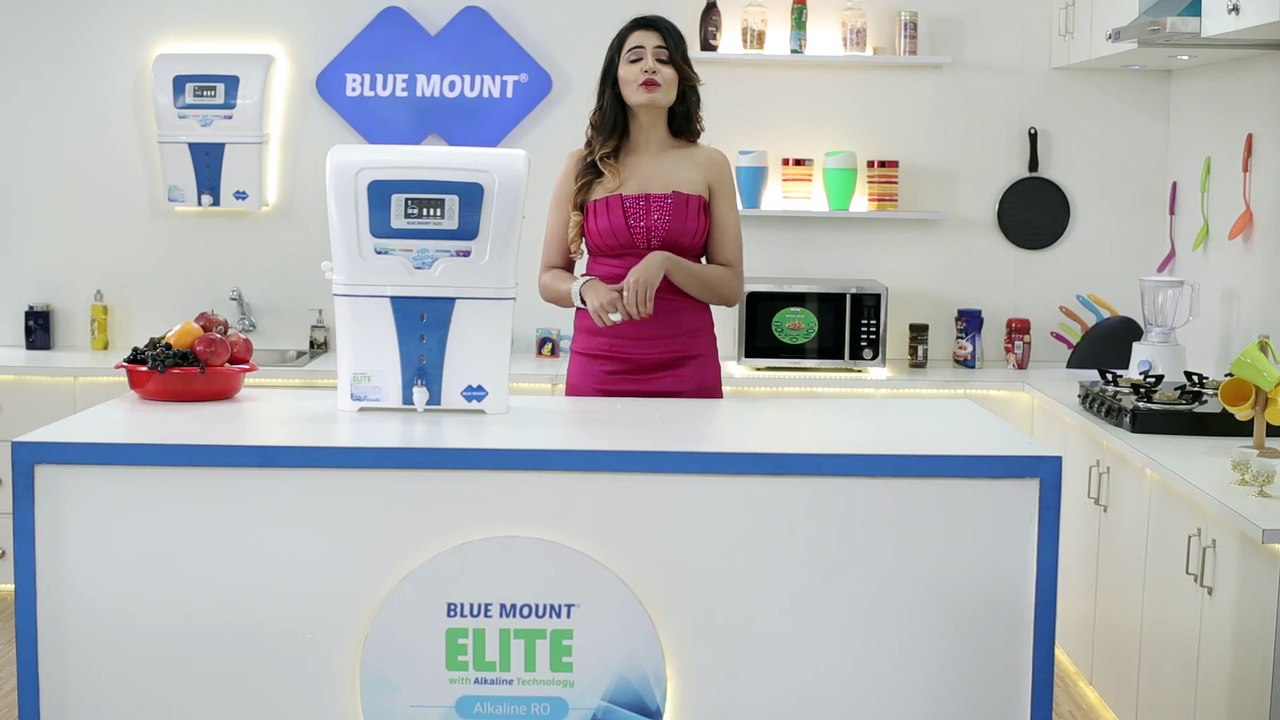 9V25 Blue mount Domestic RO Alkaline Elite LED features Hindi 1.58 Min