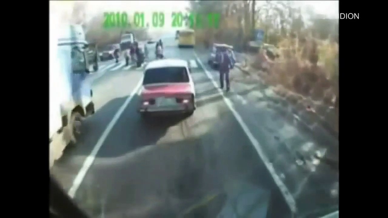 the top 10 real dead hitting people - Hit and Run Human Car