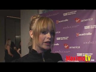 TARYN MANNING on Hookers and Music at 'Get Stripped' September 11, 2009