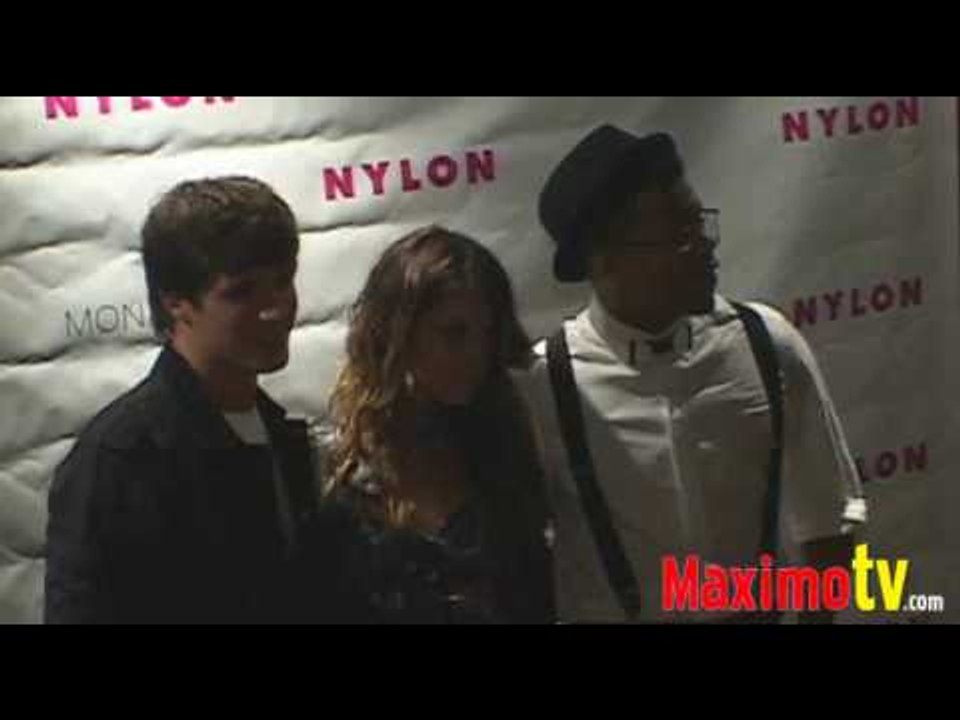 Shenae Grimes, Matt Lanter, Tristan Wilds at NYLON MAGAZINE Fall TV Issue Launch Party